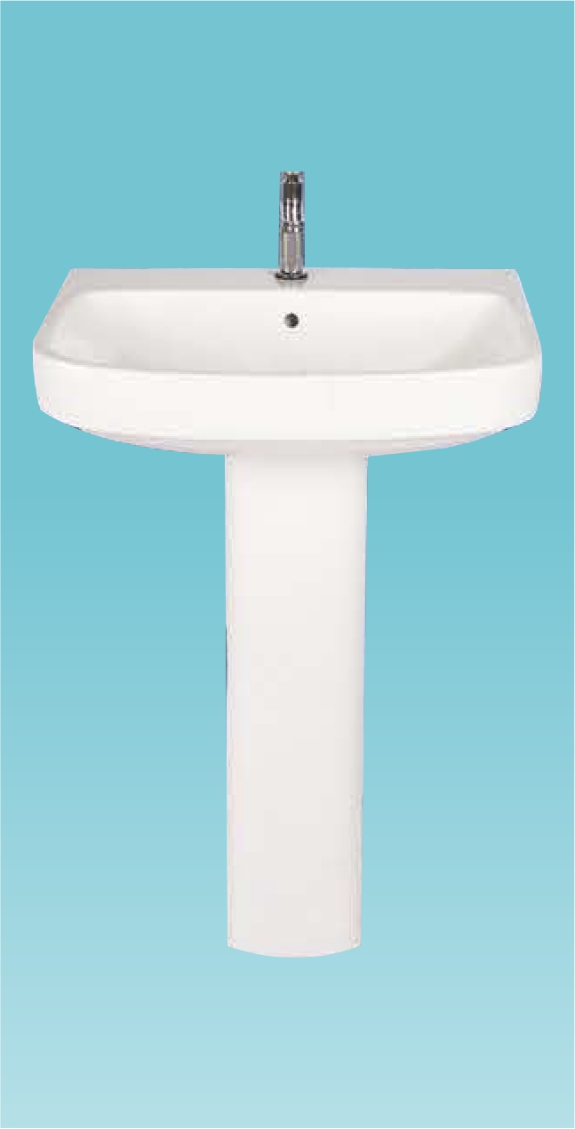 BASIN WITH PADESTAL